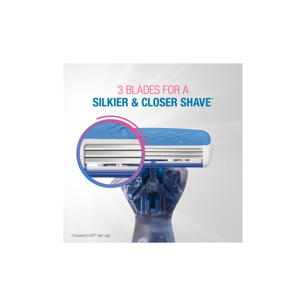 Бритва Bic Click Soleil 3 з 4 змінними картриджами (3086123644946) - зображення 3