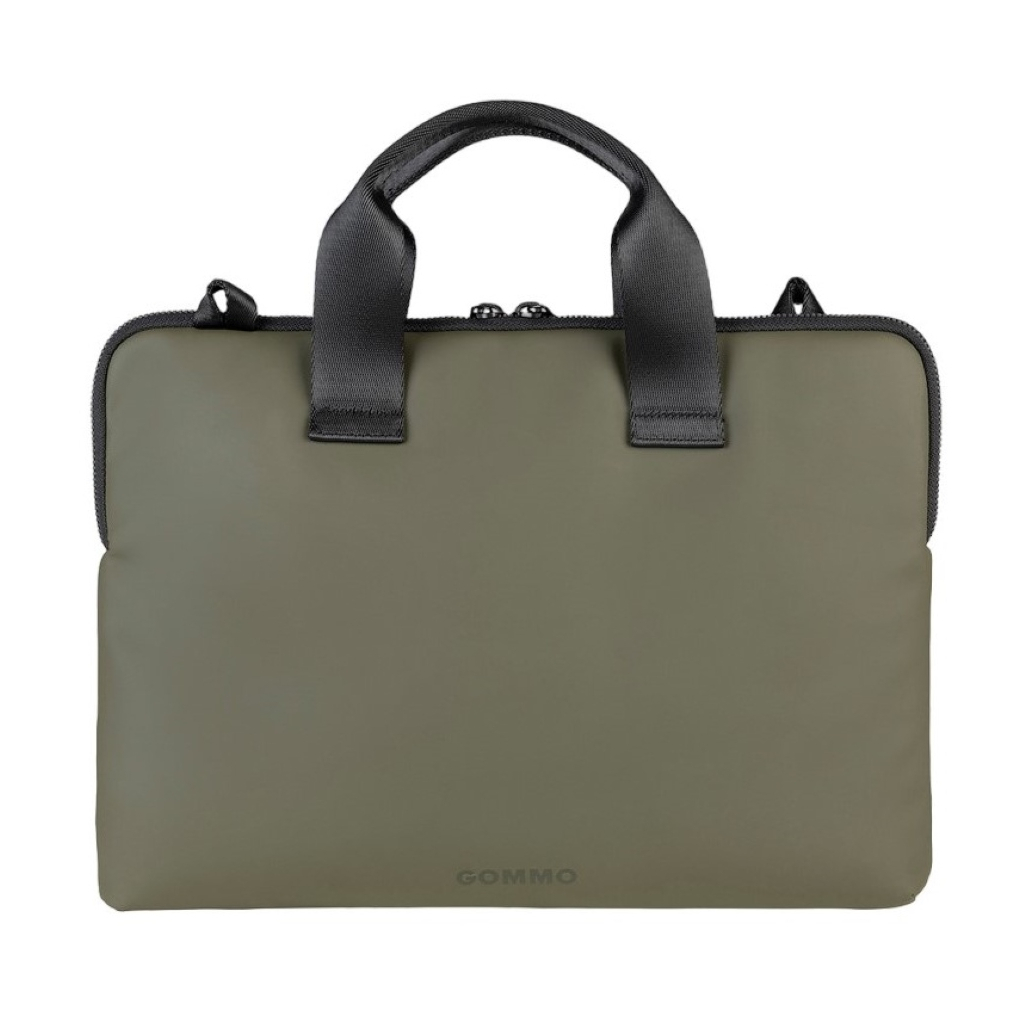Сумка для ноутбука Tucano 14" Gommo Super Slim green (BSGOM1314-VM) - зображення 3