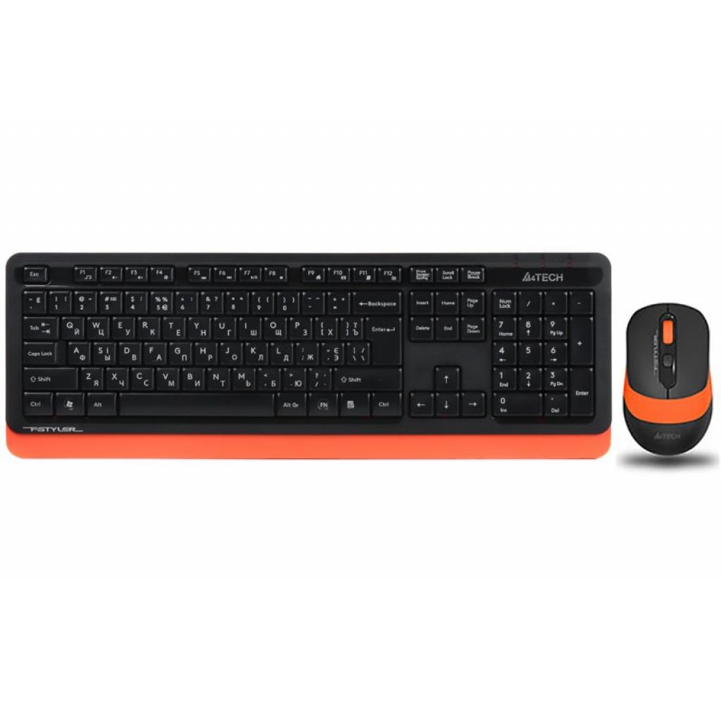 Комплект A4Tech FG1010 Orange - зображення 1