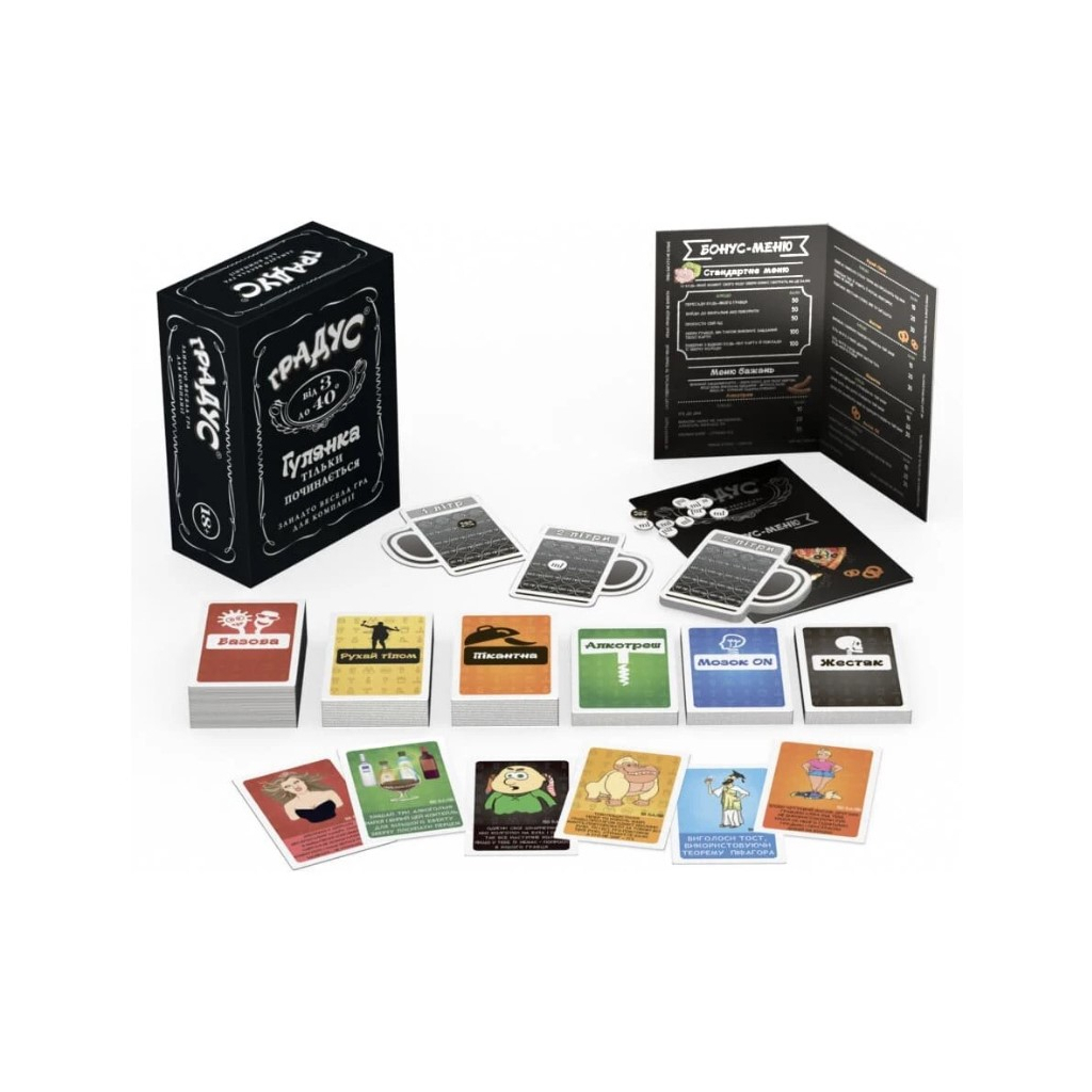 Настільна гра 18+ Bombat game Градус, українська (1000504) - зображення 2