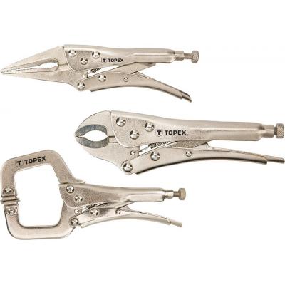 Кліщі Topex затискні, набір 3 шт. (32D470) - зображення 1