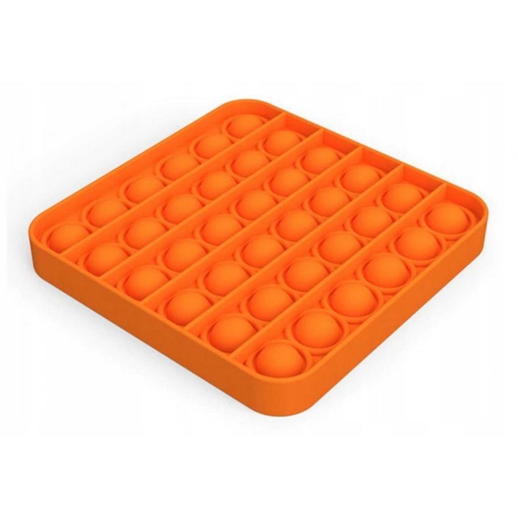 Антистрес Sibelly антистрес Pop It Mono Square Orange (SB-PPIT-SQL-OR) - зображення 3