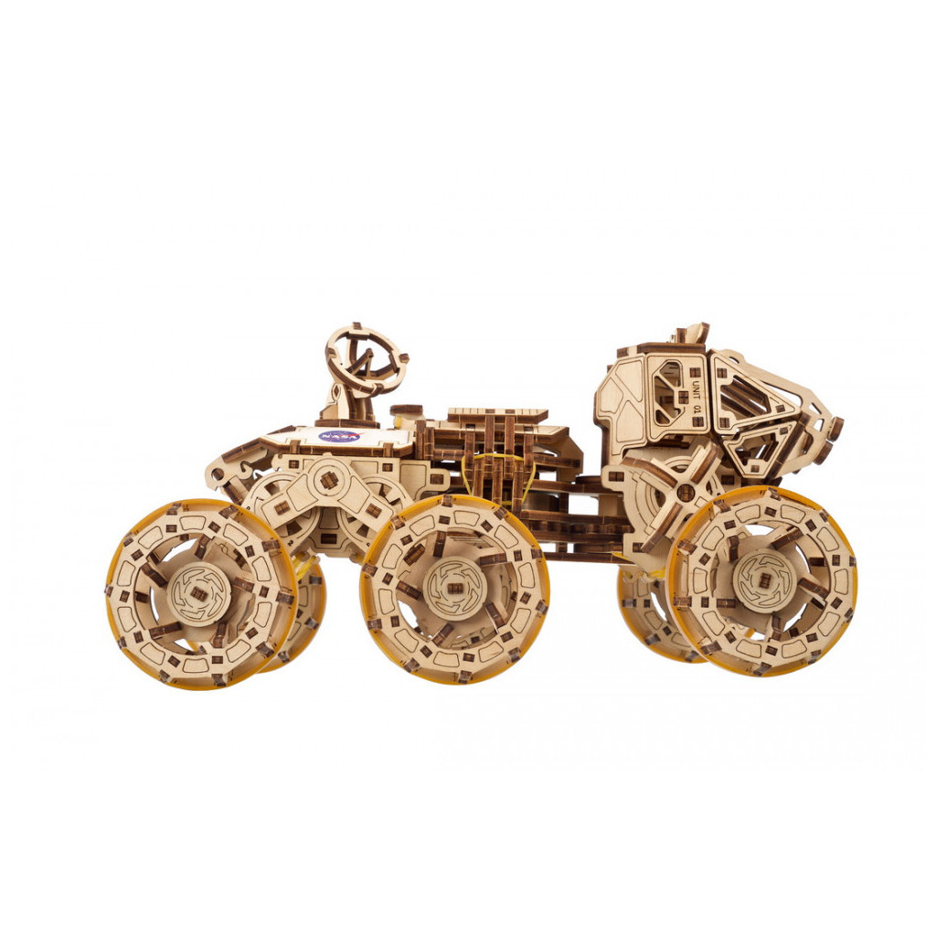 Збірна модель Ugears механічний Пілотований марсохід (70206) - зображення 3