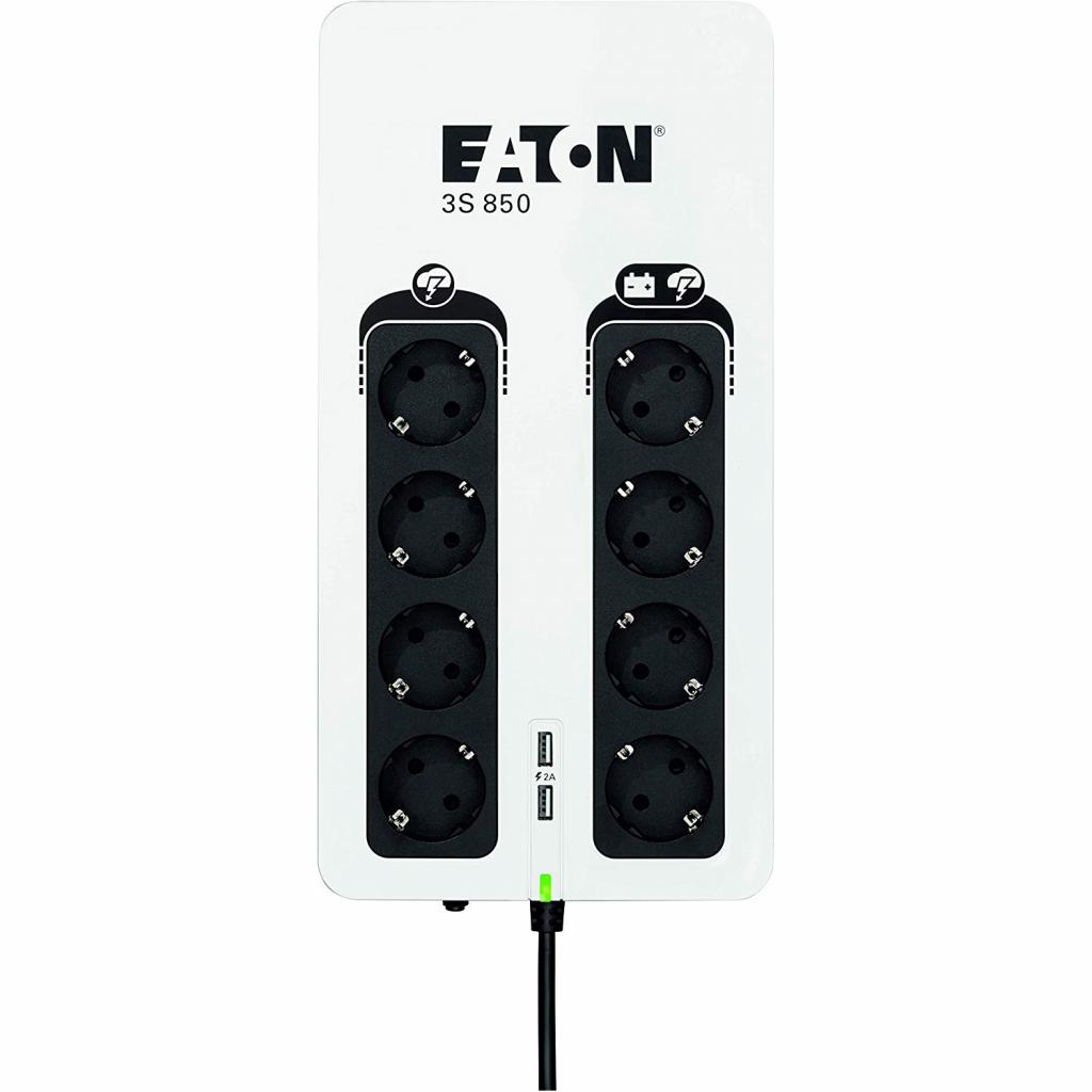 Пристрій безперебійного живлення Eaton 3S 850VA (3S850D) - зображення 2