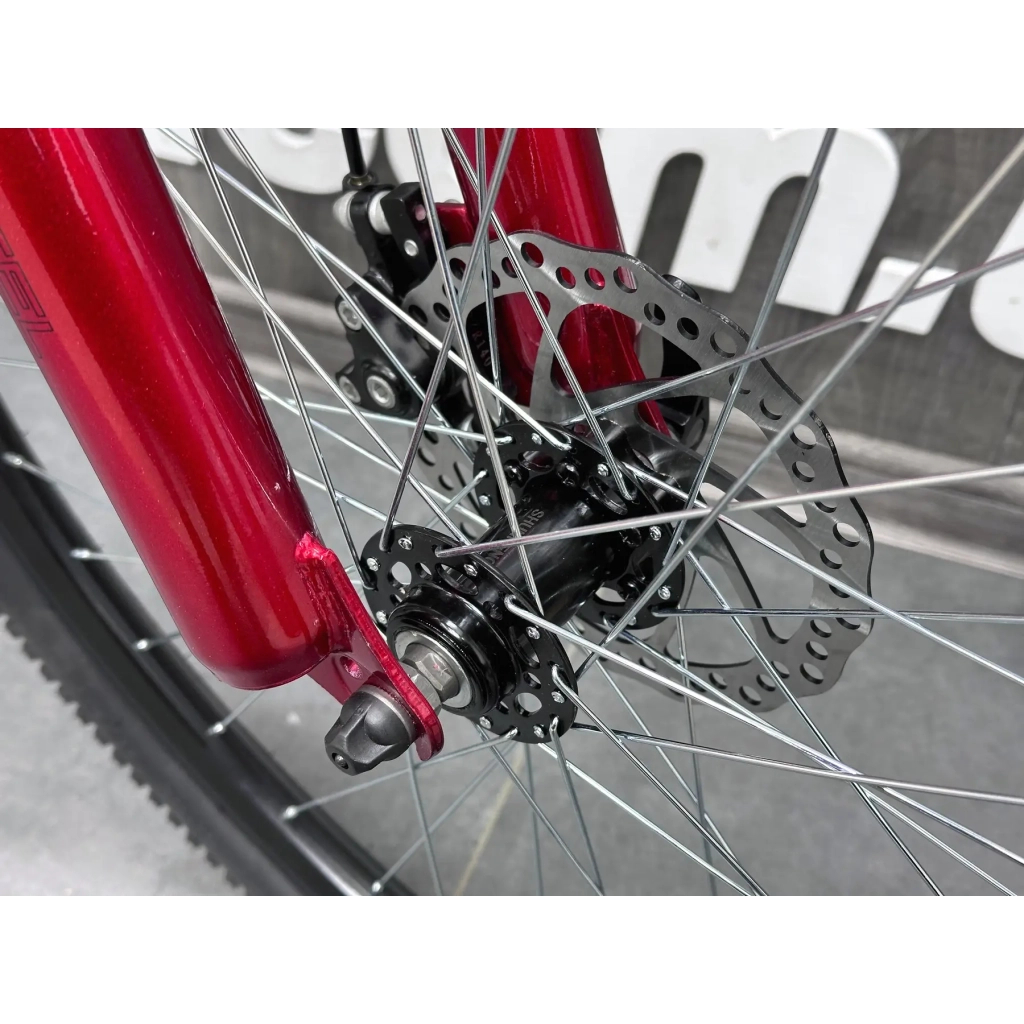 Велосипед Discovery 26" Trek AM DD рама-13" St червоний 2024 (OPS-DIS-26-555) - зображення 5