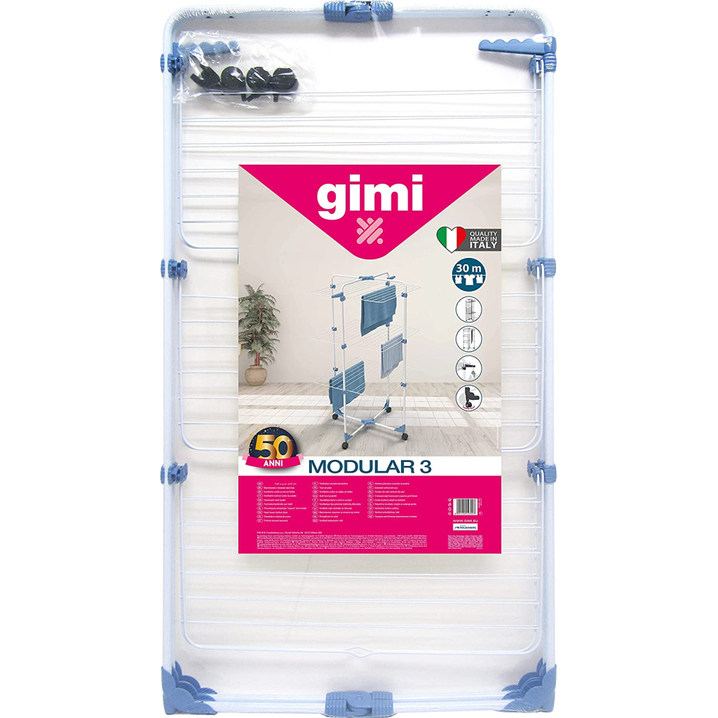 Сушарка для білизни Gimi Modular 3 Lux підлогова (154894) (929823) - зображення 2