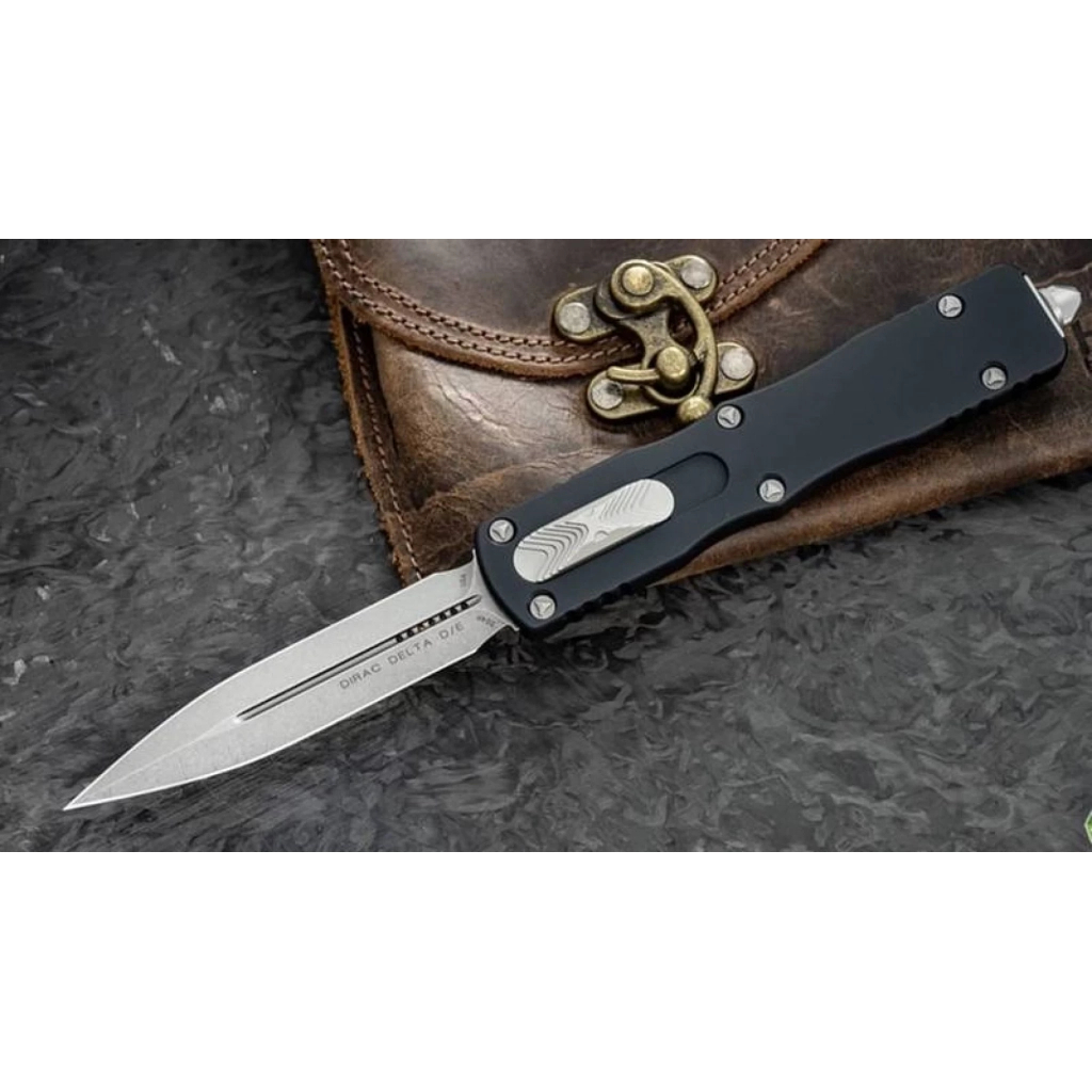 Ніж Microtech Dirac Delta Double Edge Stonewash (227-10) - зображення 4