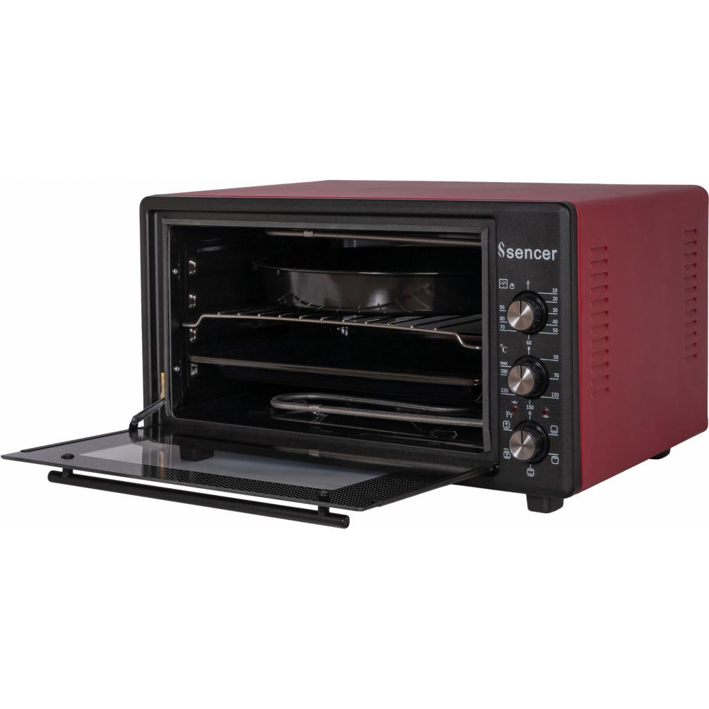 Електропіч Sencer MF 46E24 Matt Black - зображення 3