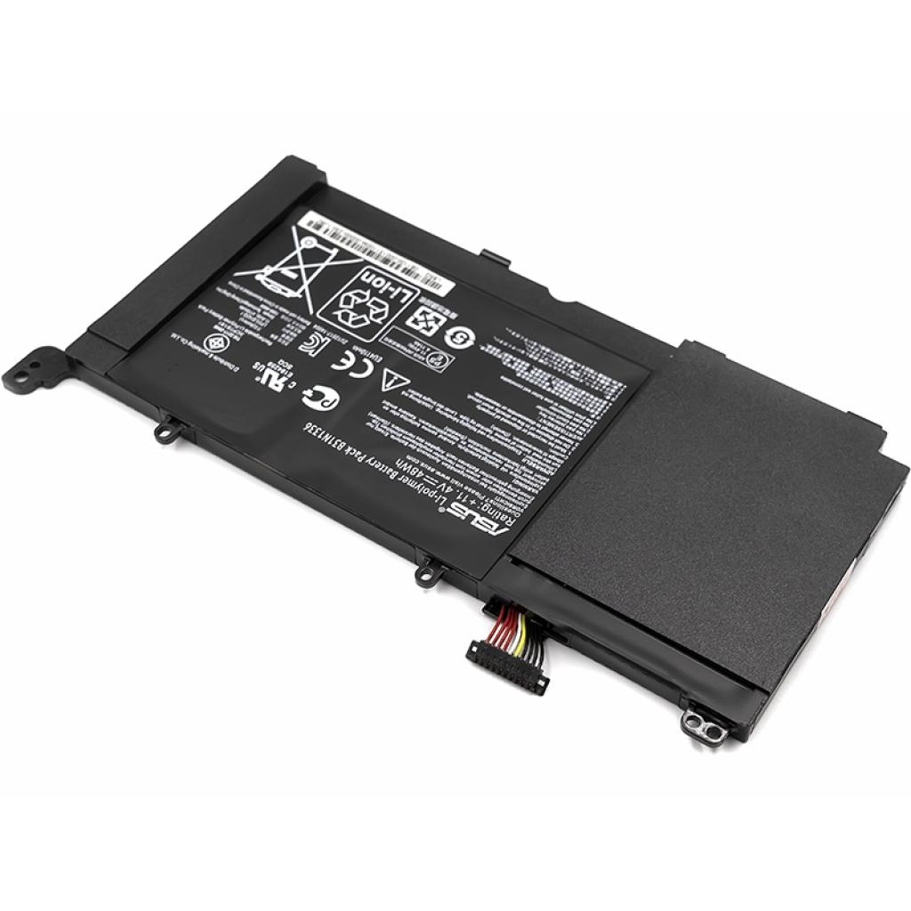 Акумулятор до ноутбука PowerPlant ASUS VivoBook S551L (A42-S551) 11.4V 4400mAh (NB430765) - зображення 2