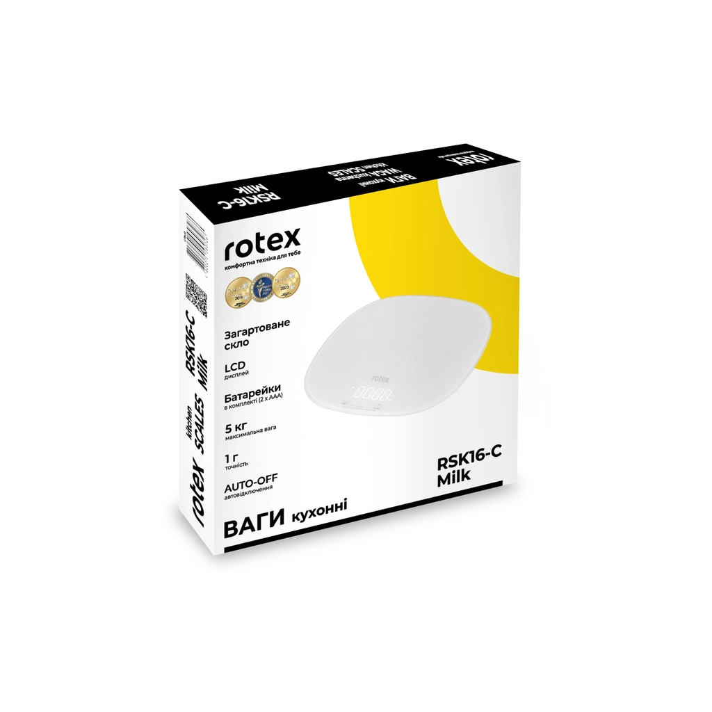 Ваги кухонні Rotex RSK16-C Milk - зображення 4