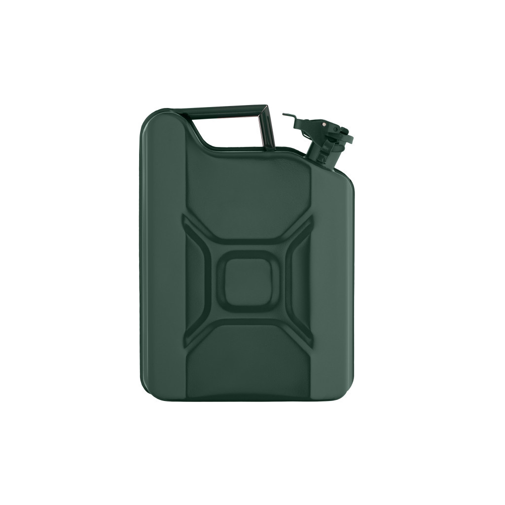 Каністра автомобільна 2E 10л, метал, 0.6мм, зелений (2E-JCM10V) - изображение 3