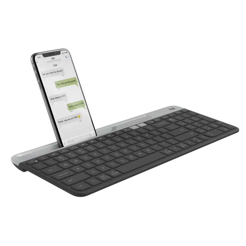 Клавіатура Logitech K580 Slim Multi-Device Bluetooth UA Graphite (920-010622) - зображення 2