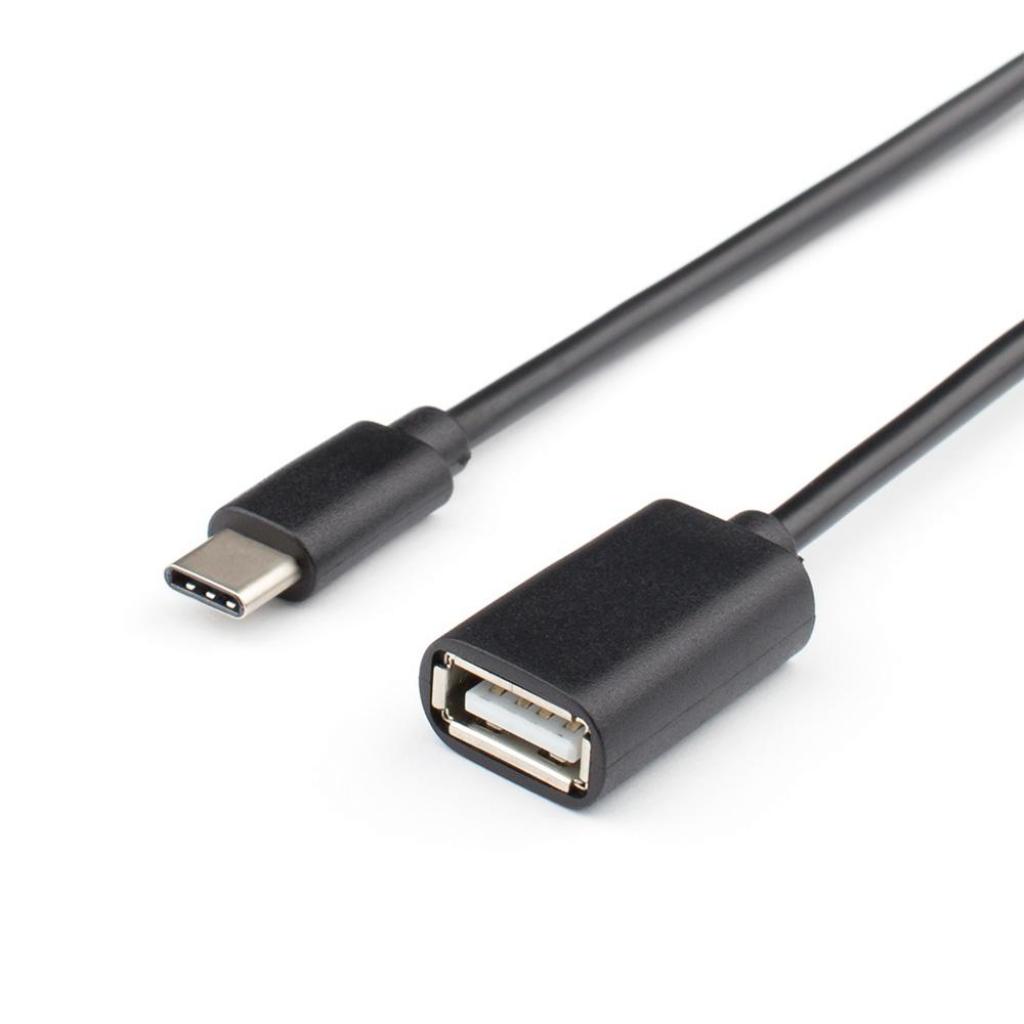 Перехідник OTG USB 2.0 AF to USB-C 0.1m Atcom (14716) - зображення 2