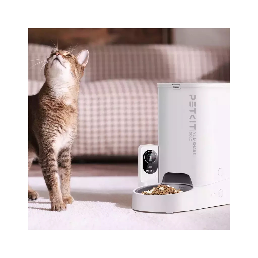 Універсальний посуд для тварин Petkit Смарт годівниця YUMSHARE SOLO with Camera (P571) - изображение 5
