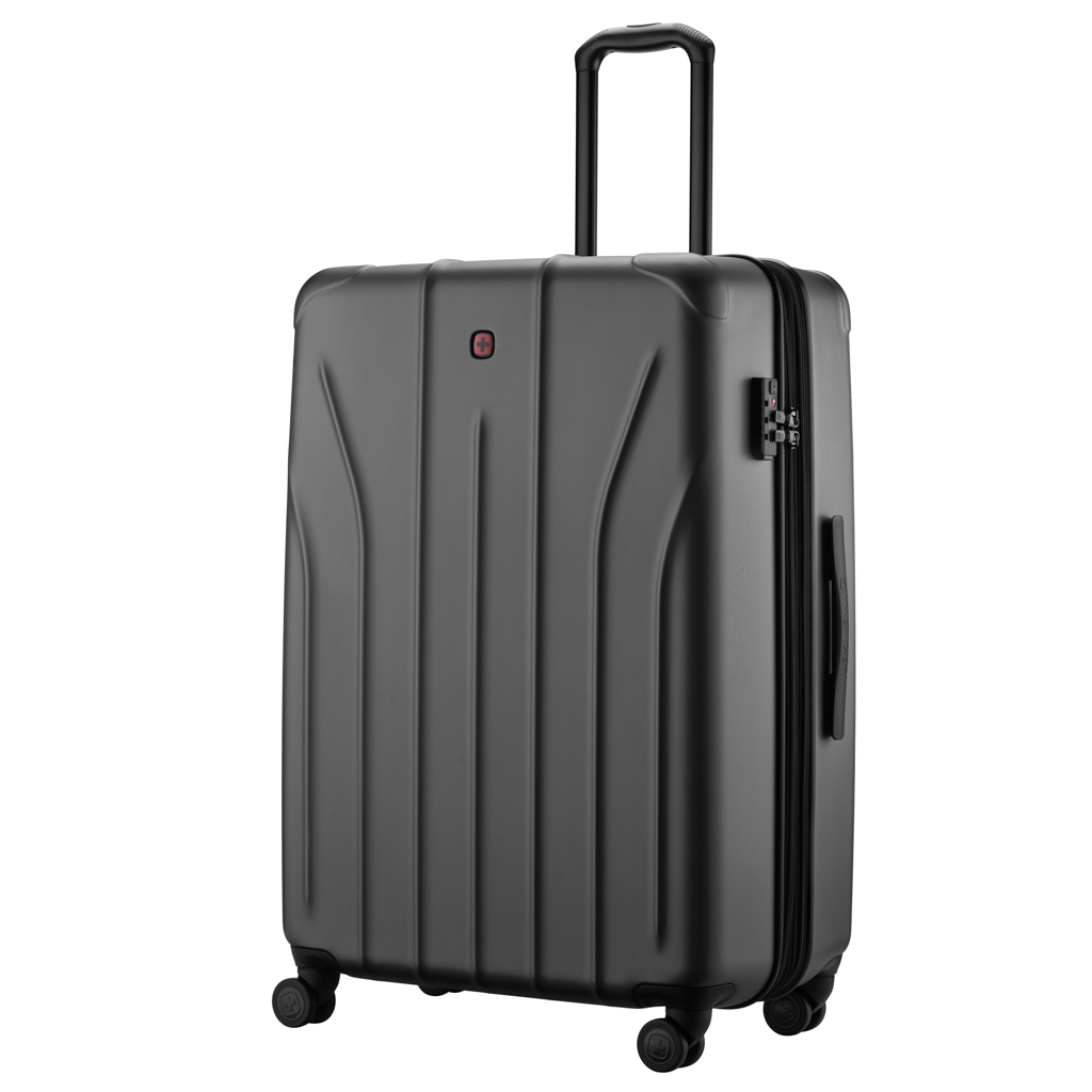 Валіза Wenger Oryson, велика, пластик, 4 колеса, сіра (653210) - зображення 1