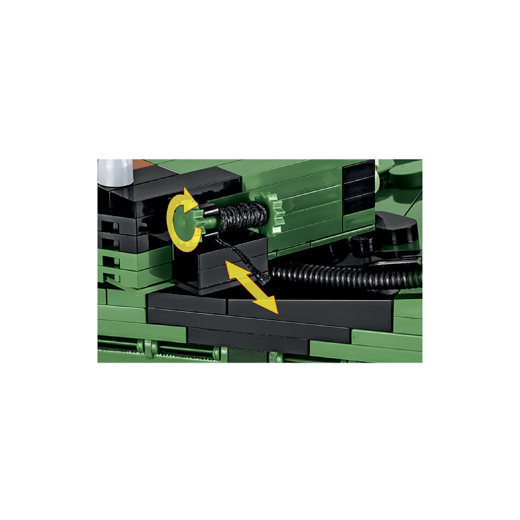 Конструктор Cobi Танк Леопард 2, 864 деталі (COBI-2618) - зображення 9