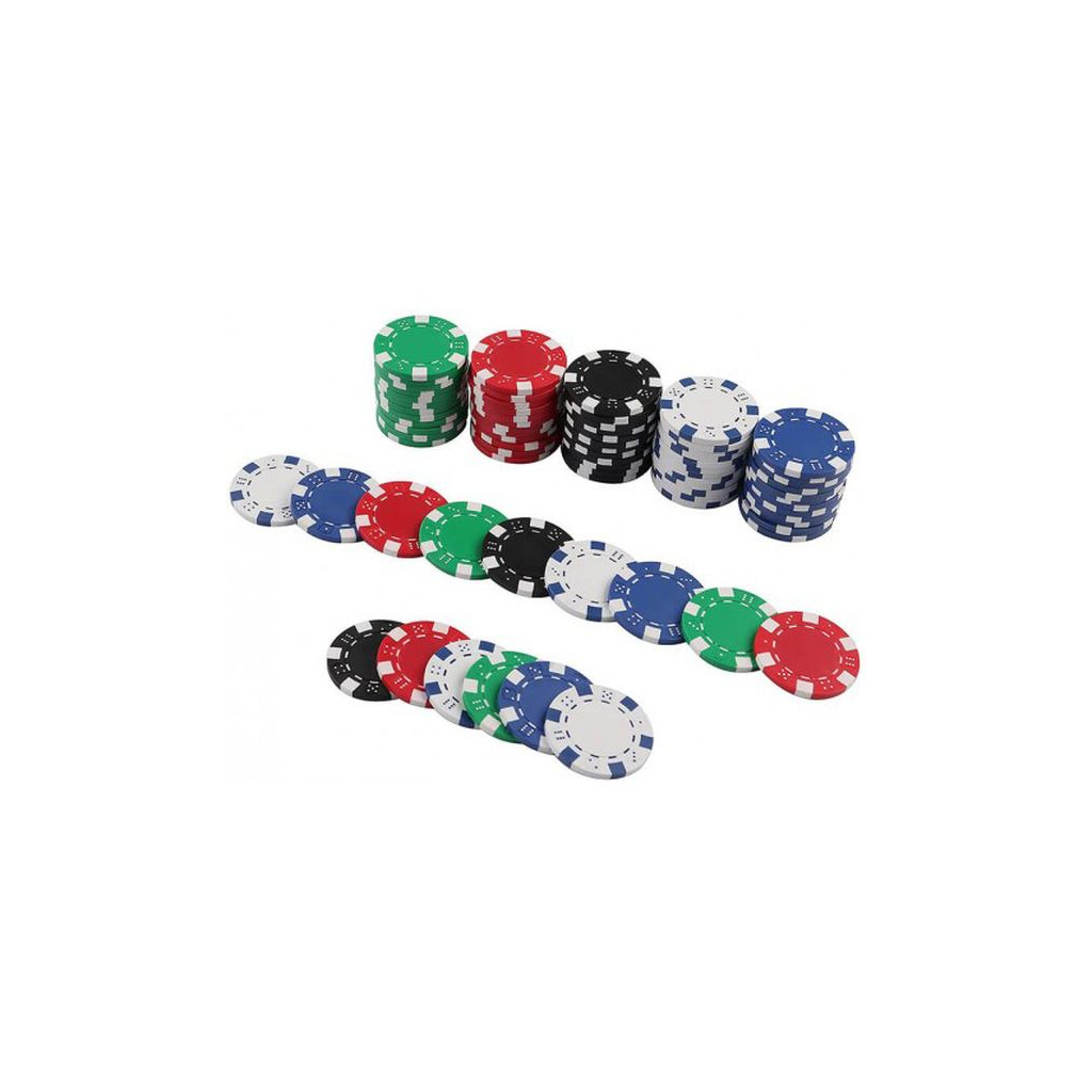 Настільна гра Johnshen Sports Набір покерний 200 фішок по 11,5 г (алюмінієвий кейс) (59204) - зображення 4