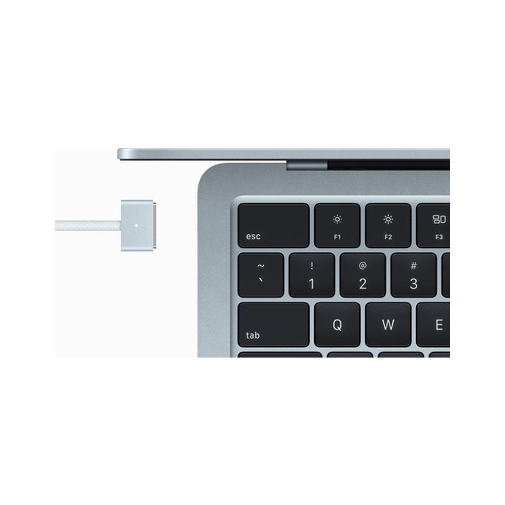 Ноутбук Apple MacBook Air 13 M4 A3240 Sky Blue (MC6T4UA/A) - зображення 7
