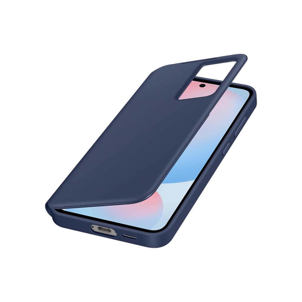 Чохол до мобільного телефона Samsung Galaxy S24 FE (S721) Smart View Wallet Case blue (EF-ZS721CLEGWW) - зображення 4