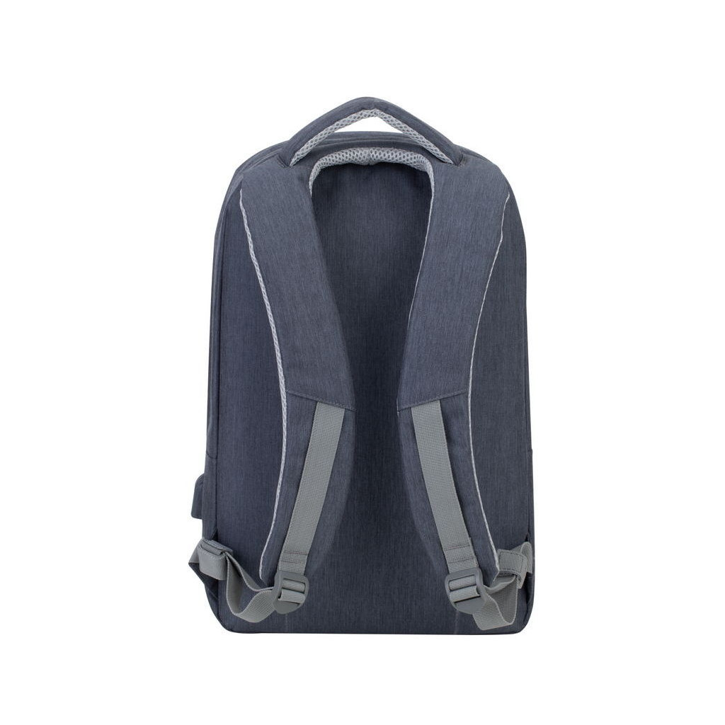 Рюкзак для ноутбука RivaCase 15.6" 7562 dark grey anti-theft (7562DarkGrey) - зображення 6