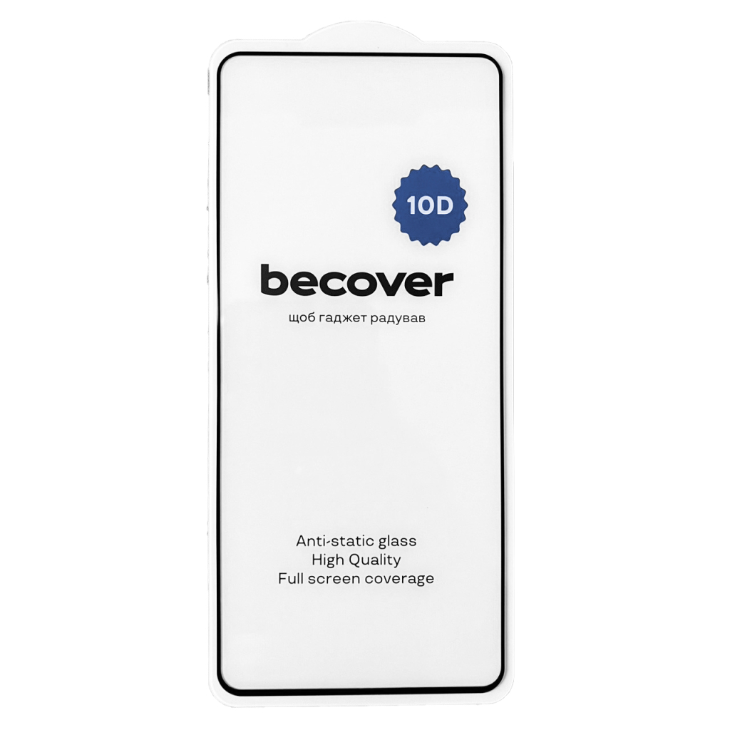 Скло захисне BeCover Tecno POVA 6 Neo (LI6) 10D Black (711827) - зображення 3