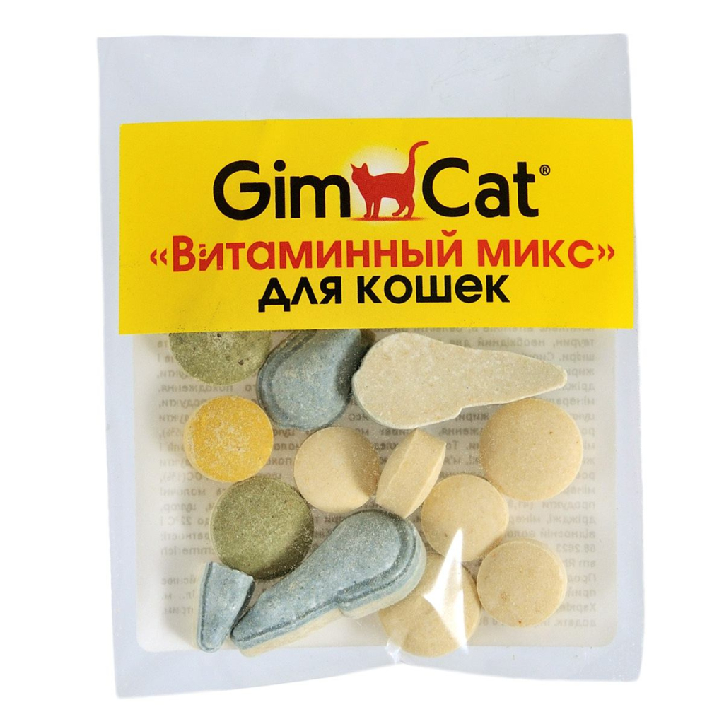 Вітаміни для котів GimCat 12 табл. (2717250011509) - зображення 1
