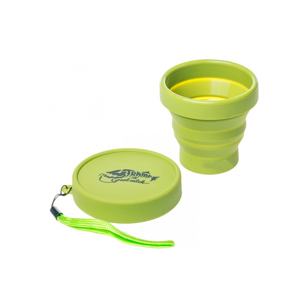 Чашка туристична Tramp Silicone 180ml Olive (UTRC-083-olive) - зображення 2