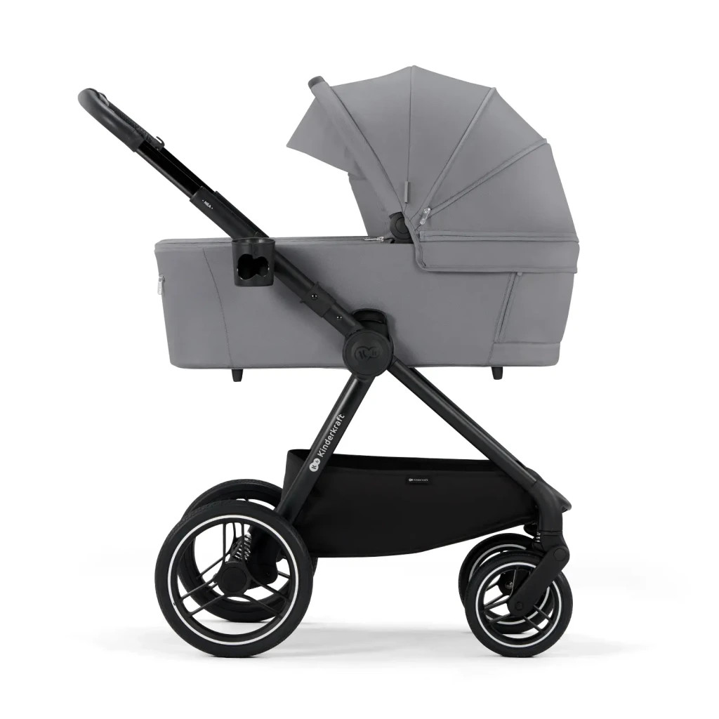 Коляска Kinderkraft 2 в 1 Nea Platinum Grey (KSNEA000GRY2000) (5902533919826) - изображение 2