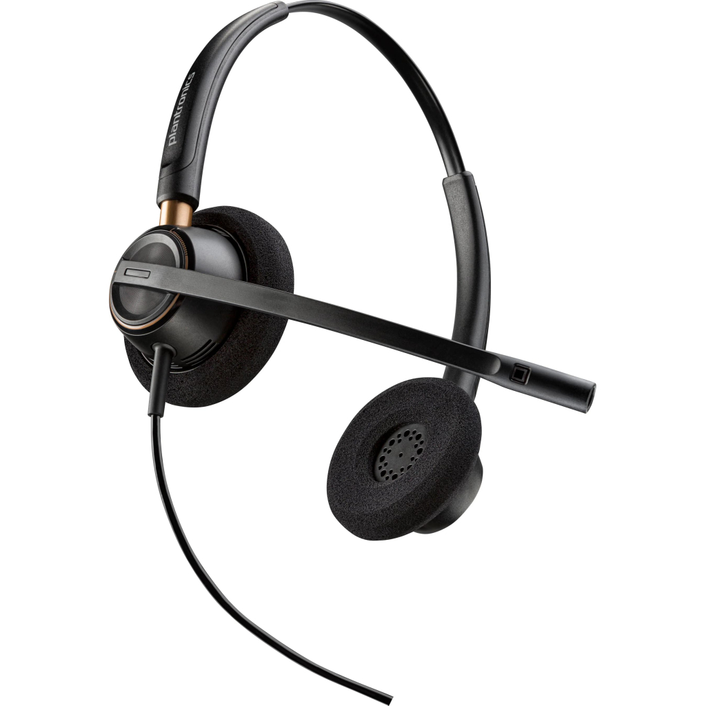 Навушники Poly EncorePro 520 Quick Disconnect Black (783P7AA) - изображение 5