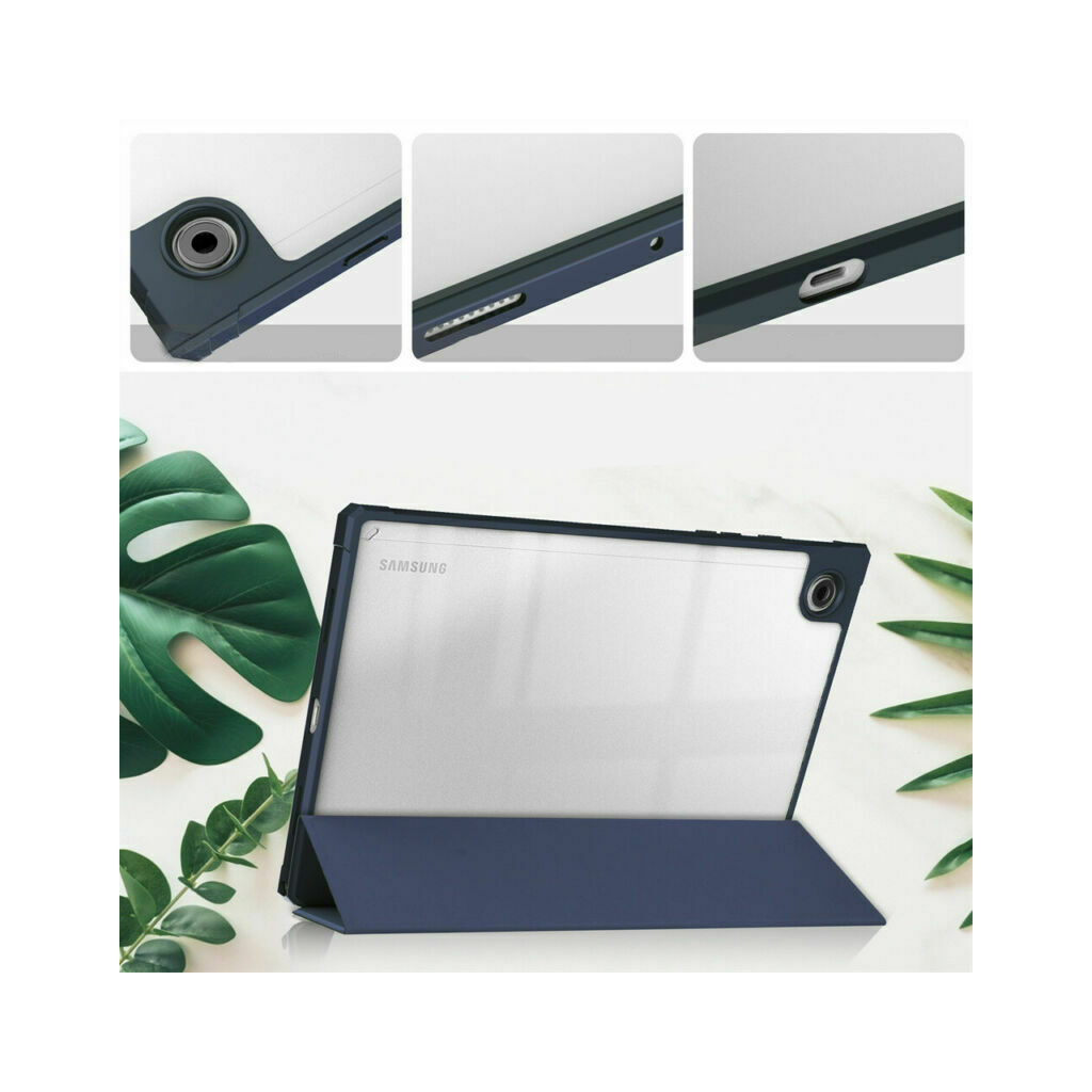 Чохол до планшета BeCover Soft Edge Samsung Galaxy Tab A8 10.5 (2021) SM-X200 / SM-X205 Deep Blue (708357) - зображення 4