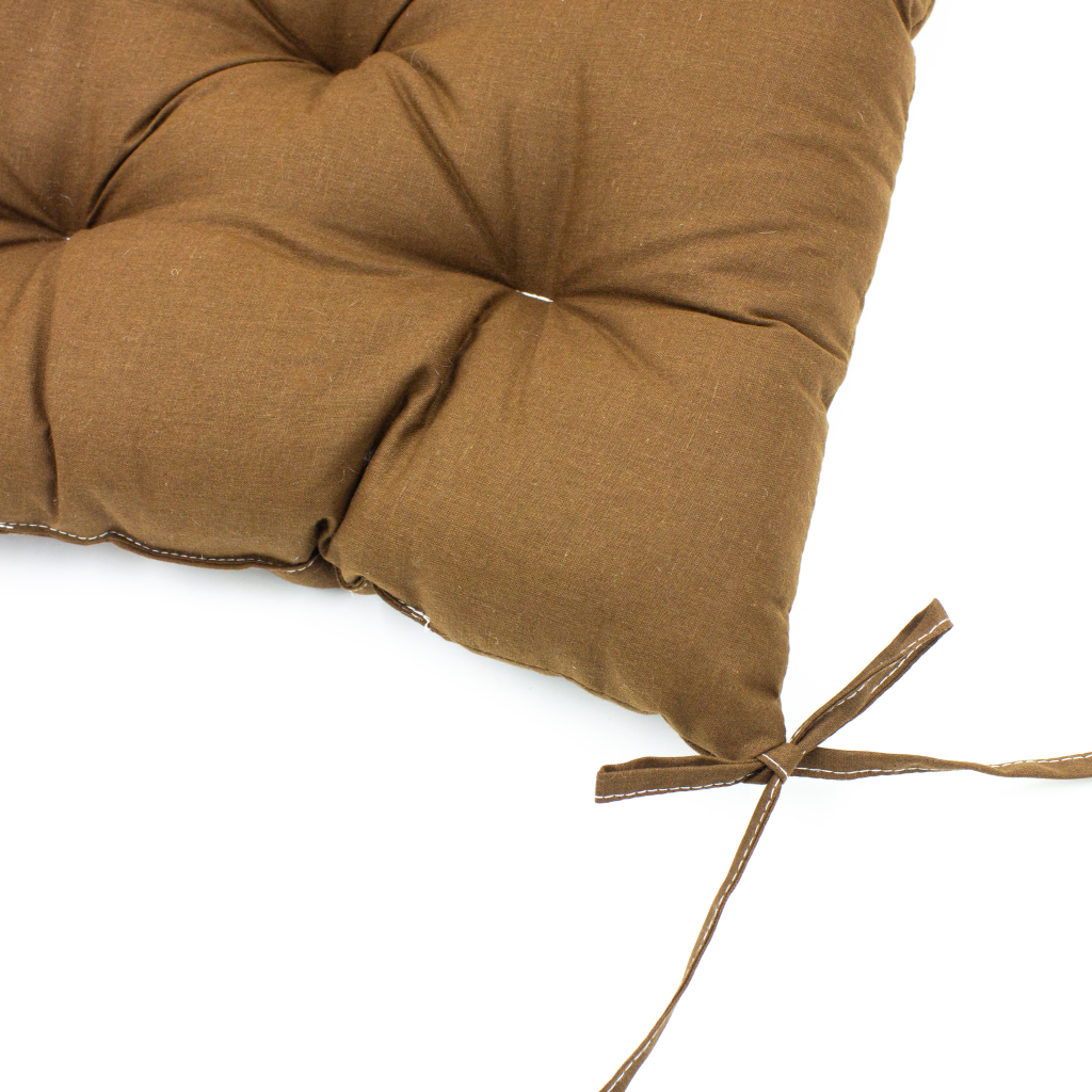 Подушка на стілець MirSon Ranforce Elite 19-1217 Chocolate Perla 50x50 см (2200006276159) - зображення 2
