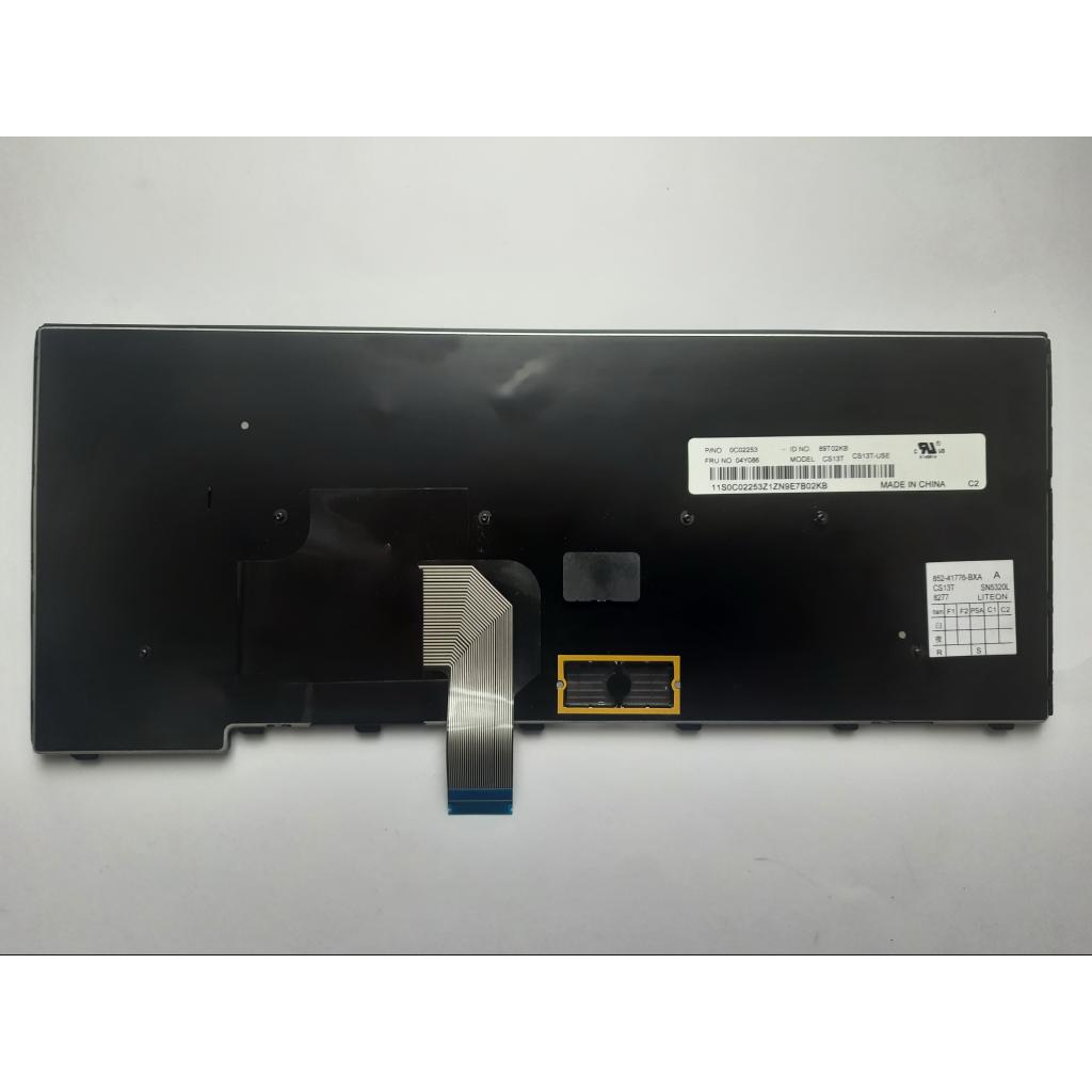 Клавіатура ноутбука Lenovo ThinkPad T440/T440P/T440S/L440/E431/E440/L450/T431s/T450 чер (A46066) - зображення 2