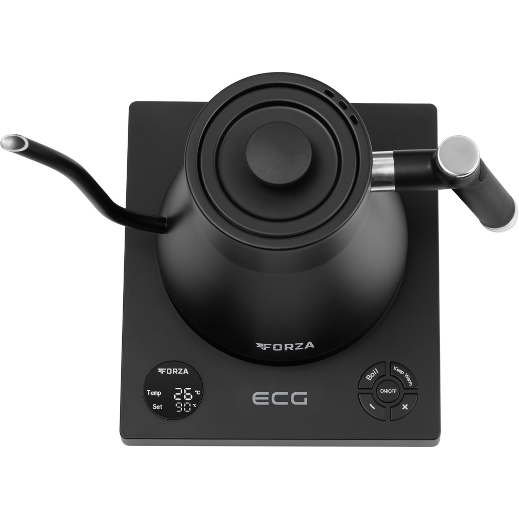 Електрочайник ECG Forza 8000 Pour over Nero - зображення 3