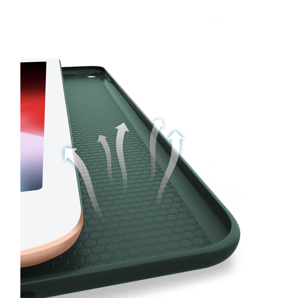 Чохол до планшета BeCover Tri Fold Soft TPU Silicone Apple iPad Pro 13" M4 2024 Dark Green (711752) - зображення 4