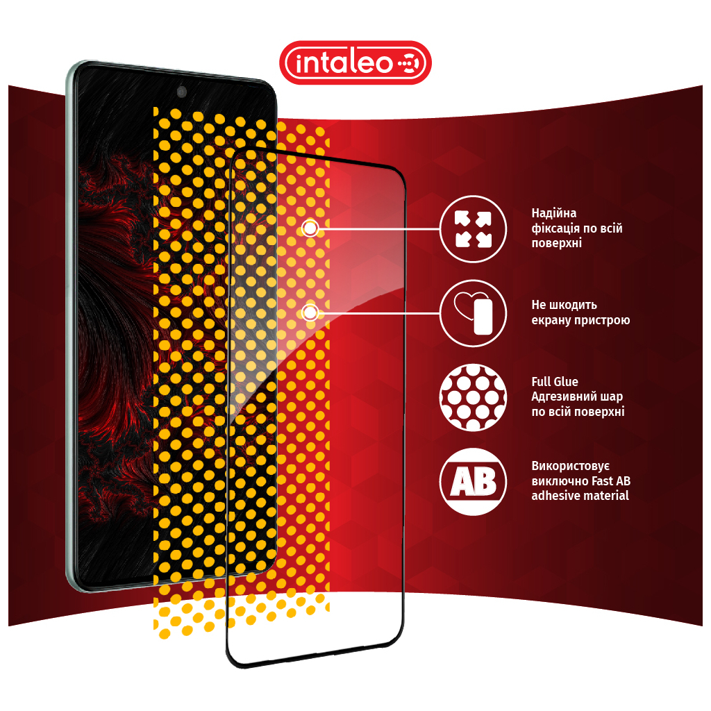 Скло захисне Intaleo Full Glue Samsung M53 5G (1283126524301) - зображення 6