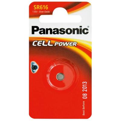 Батарейка Panasonic SR616 * 1 Silver Oxide (SR-616EL/1B) - зображення 1