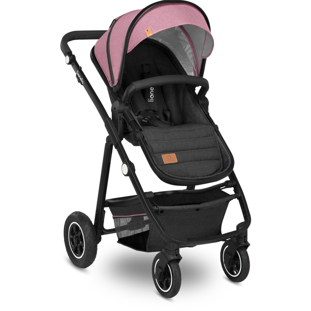 Коляска Lionelo 2 в 1 Amber Pink Rose (LO-AMBER PINK ROSE (2in1)) - зображення 2