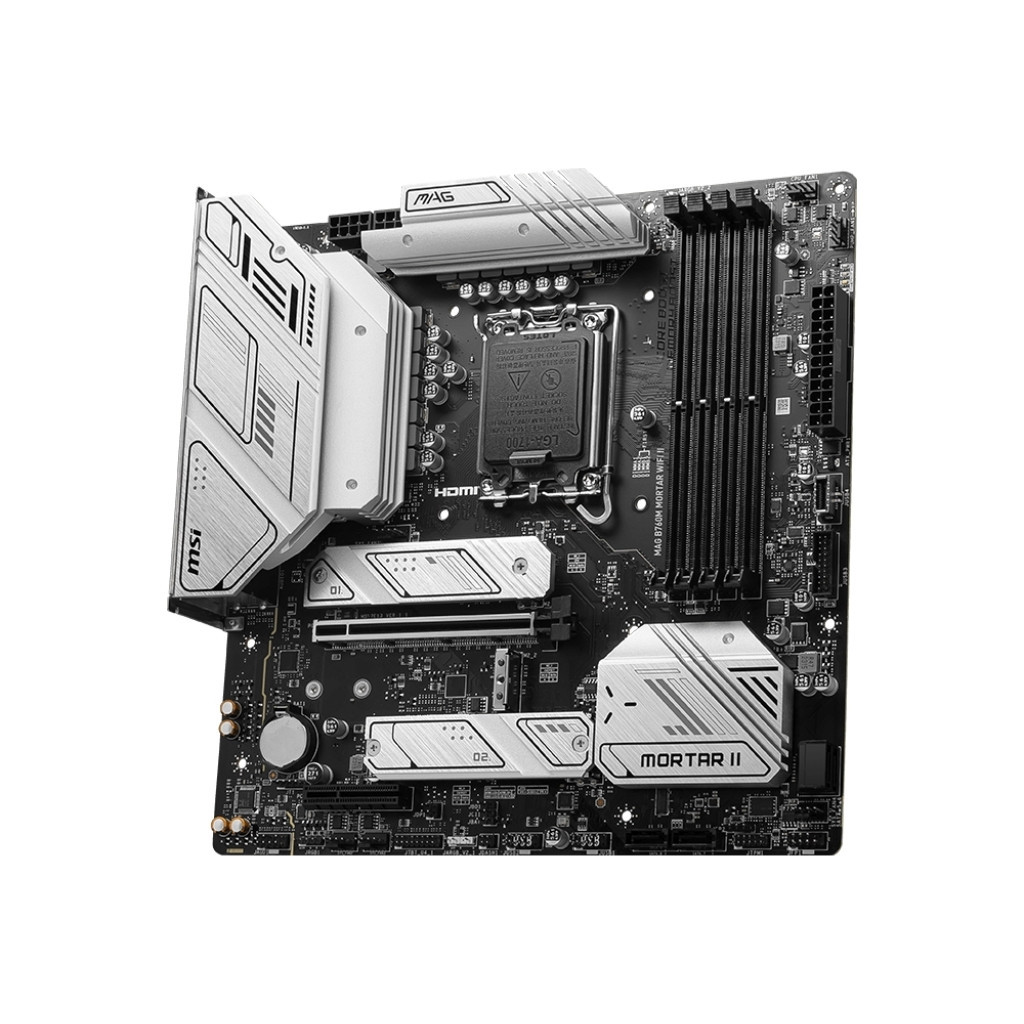 Материнська плата MSI MAG B760M MORTAR WIFI II - зображення 3