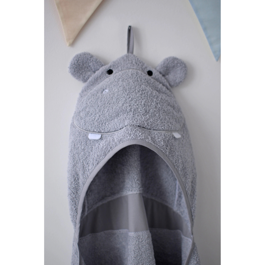 Пелюшки для малюків Верес Пелюшка для купання Baby Veres "Hippo" 80*120 (190.06) - зображення 6