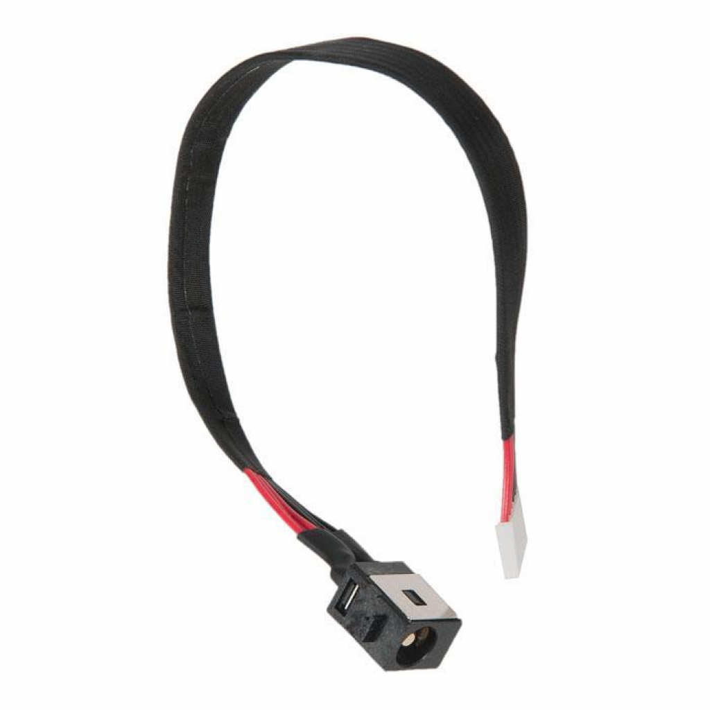Роз'єм живлення ноутбука з кабелем для Asus 1417-007P000 (5.5mm x 2.5mm), 6-pin, 15 с Универсальный (A49067) - изображение 1