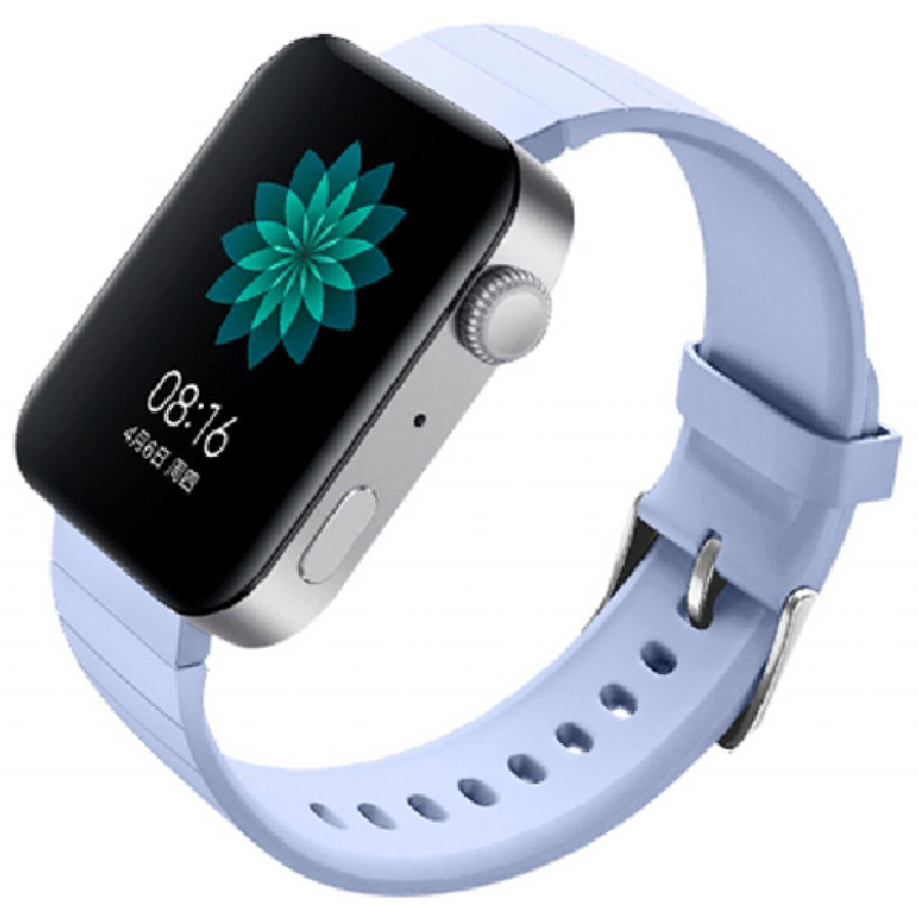 Ремінець до смарт-годинника BeCover Silicone для Xiaomi Mi Watch Light Blue (704514) - зображення 2