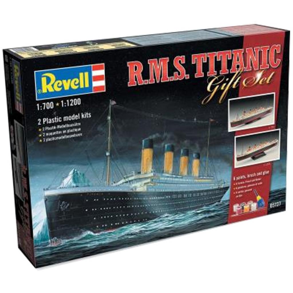 Збірна модель Revell Подарунковий набір з кораблем Titanic 1:1200 (5727) - зображення 1
