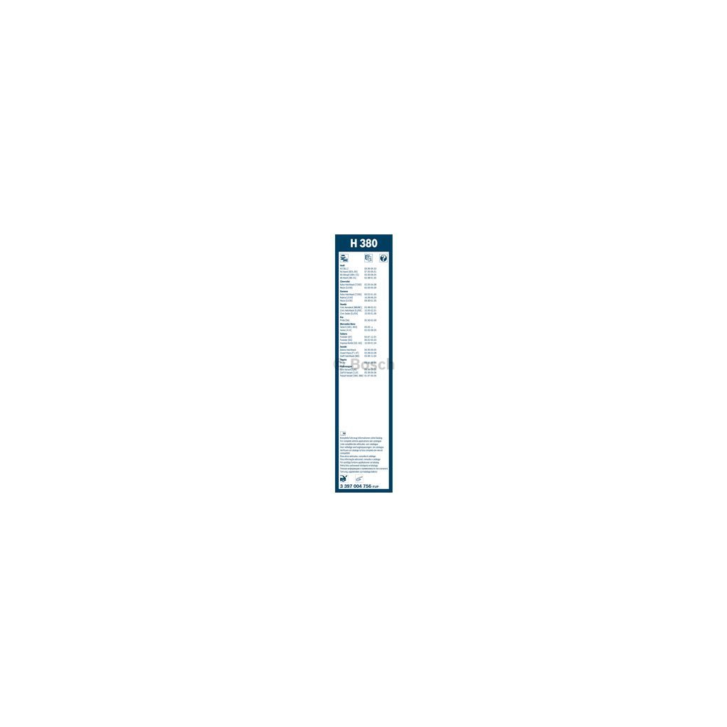 Щітка склоочисника Bosch 3 397 004 756 - зображення 3