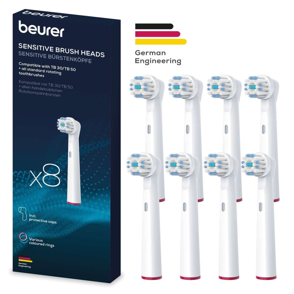 Насадка для зубної щітки Beurer TB 30/50 S 8 шт - зображення 1
