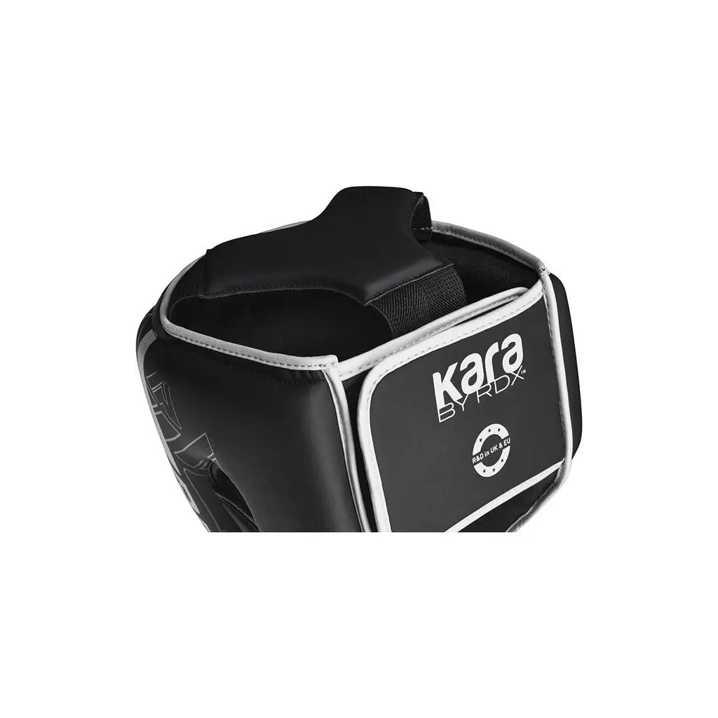 Боксерський шолом RDX F6 KARA Matte White XL (HGR-F6MW-XL) - зображення 4