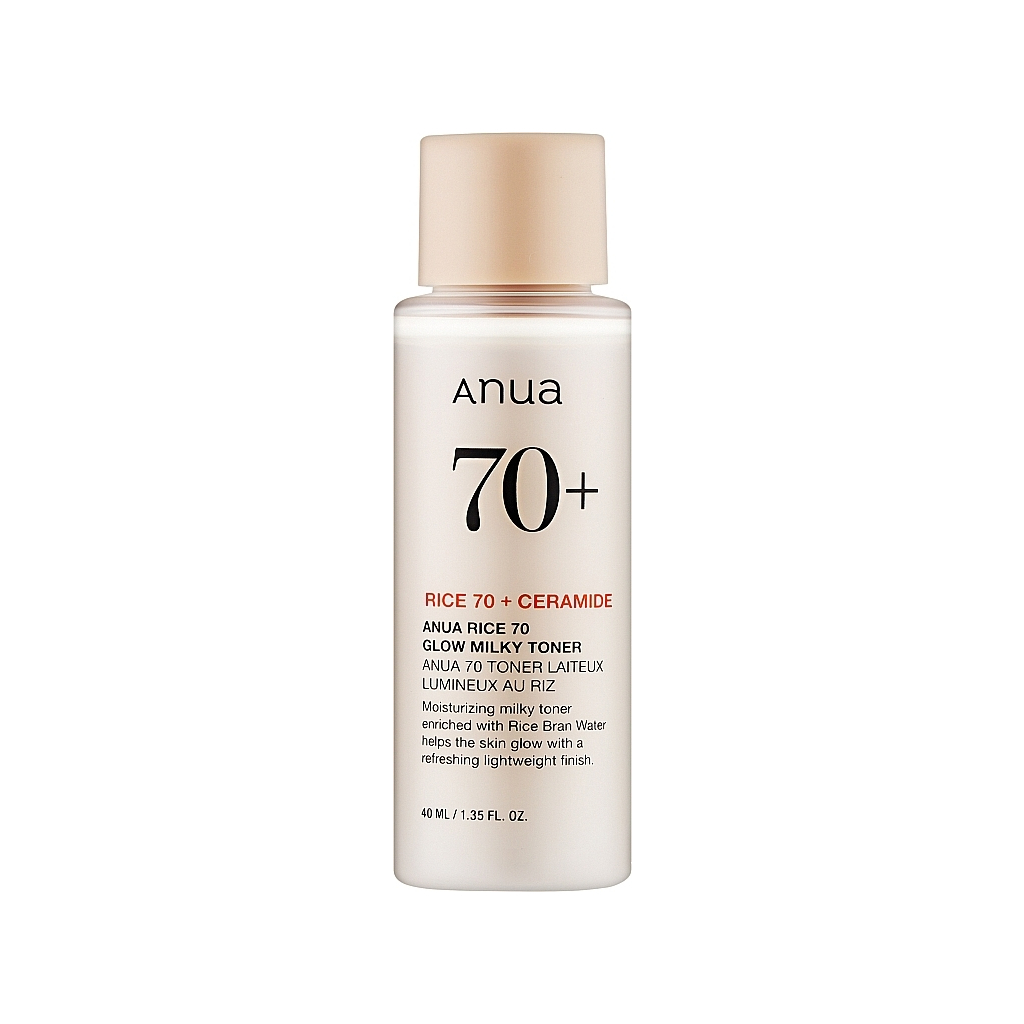 Тонік для обличчя Anua Rice 70 Glow Milky Toner 40 мл (8809640736568) - зображення 1