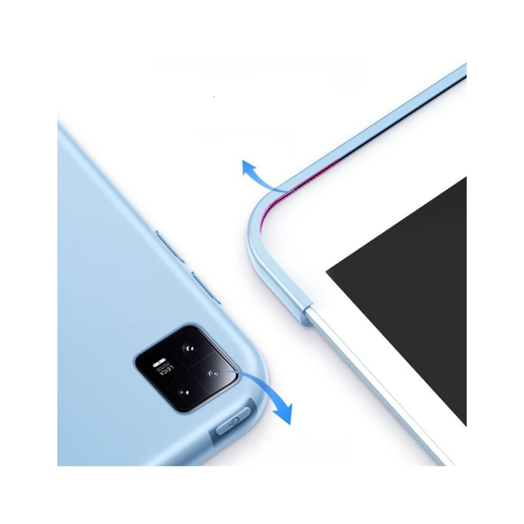 Чохол до планшета BeCover Tri Fold Soft TPU Silicone Xiaomi Mi Pad 6 / 6 Pro 11" Light Blue (709673) - зображення 4