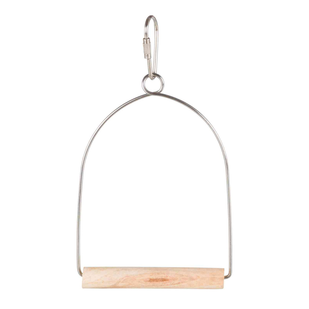 Іграшка для птахів Trixie Гойдалка дуга 8х15 см (4011905058252) - зображення 1