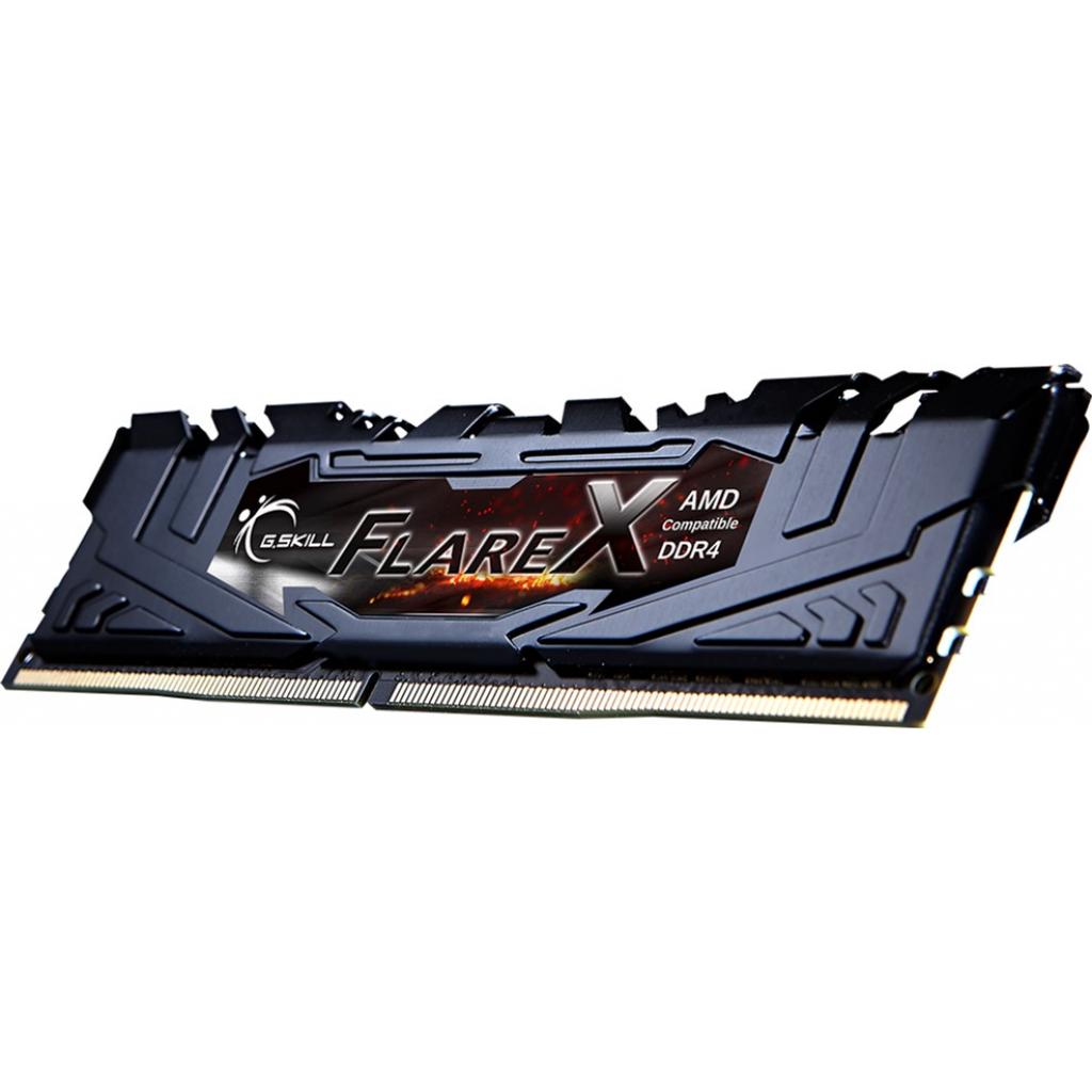 Модуль пам'яті для комп'ютера DDR4 16GB (2x8GB) 3200 MHz FlareX Black G.Skill (F4-3200C16D-16GFX) - зображення 3