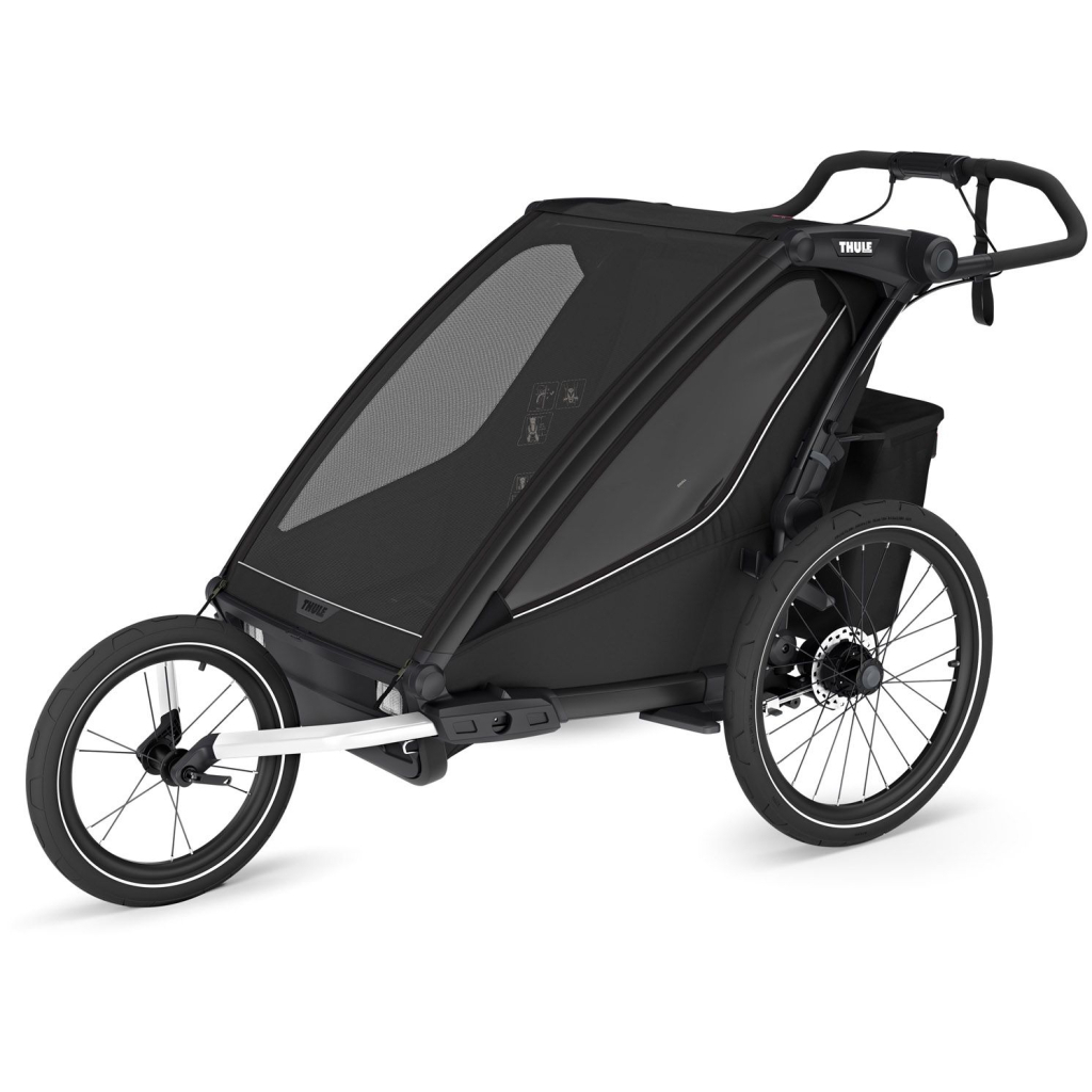 Коляска Thule Chariot Sport 2 Double (Black) (TH 10201031) - зображення 5